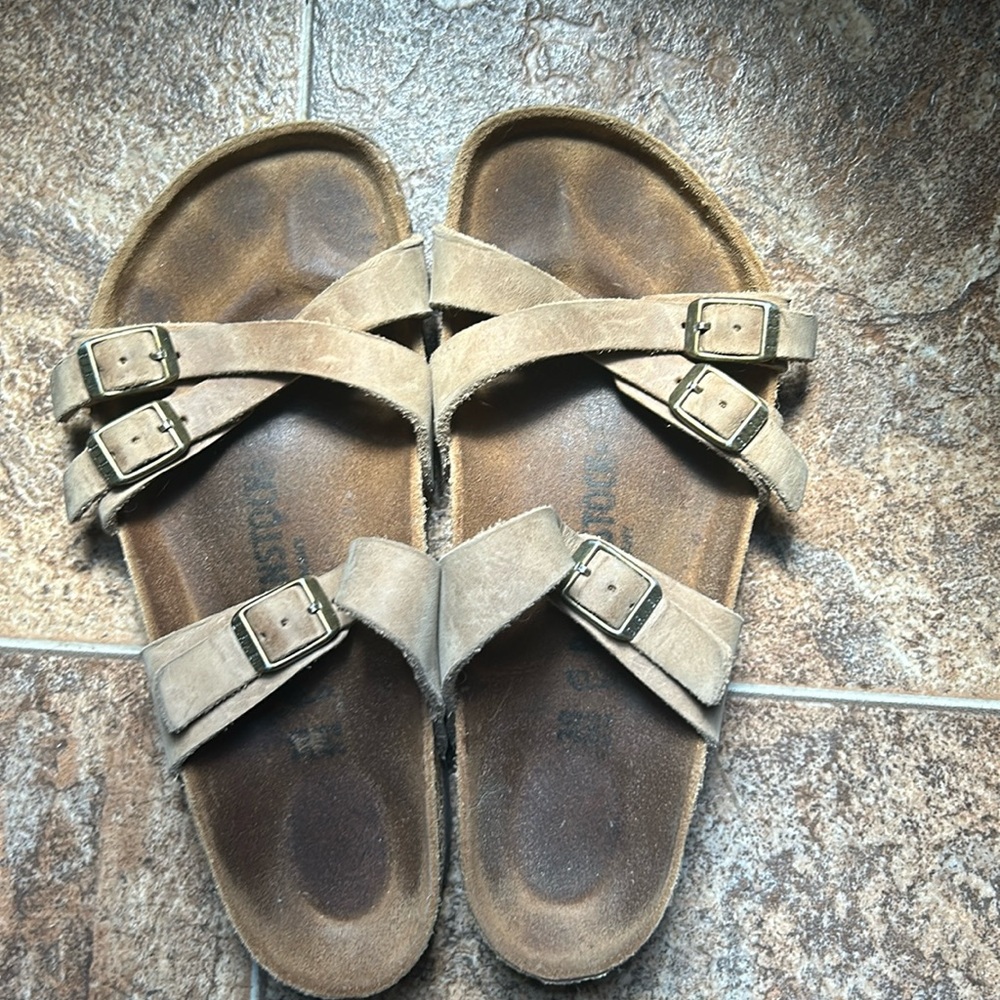 Birkenstock Franca in Tobacco